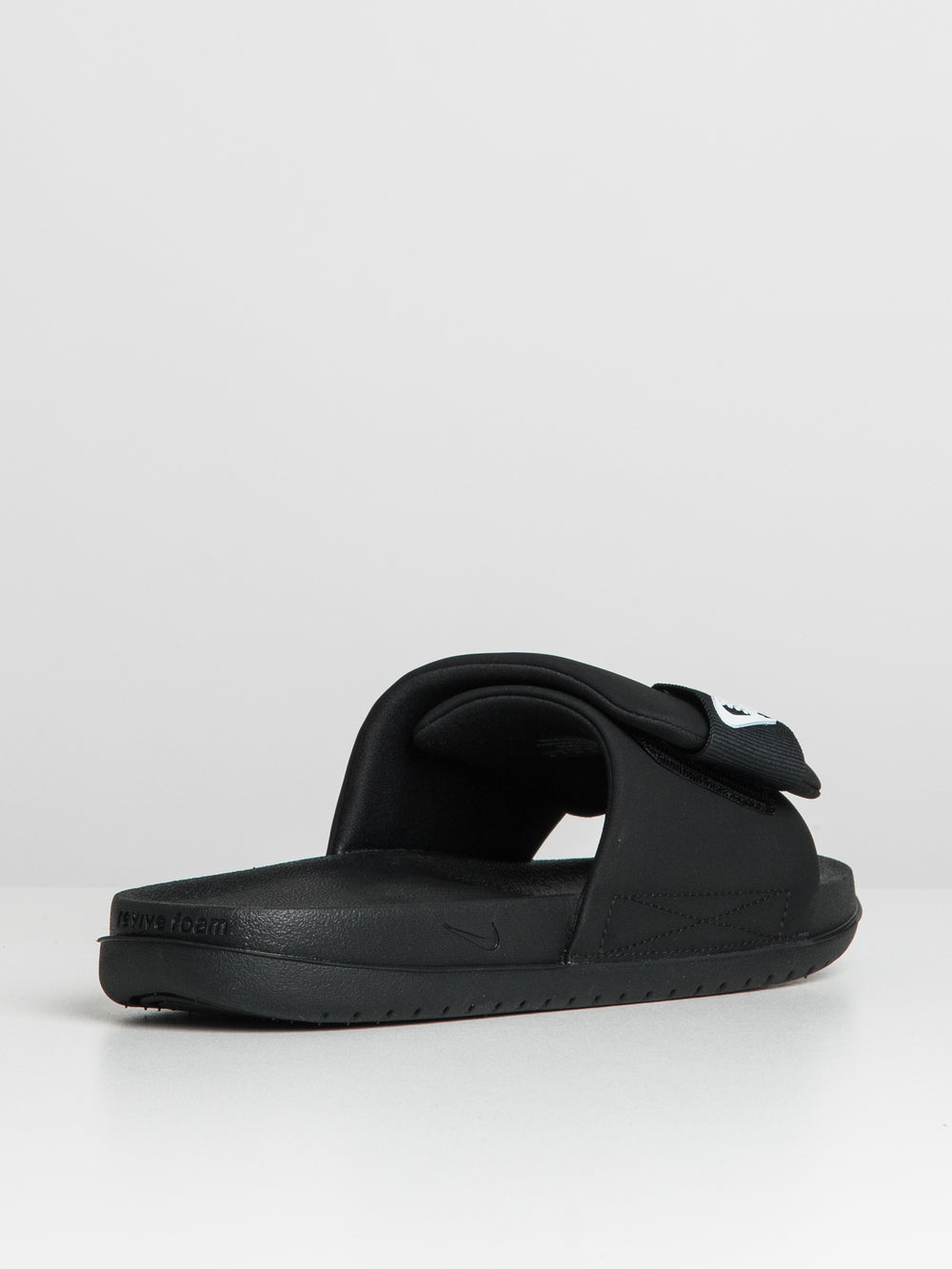 MENS NIKE OFFCOURT ADJUST SLIDES - BLACK/WHITE