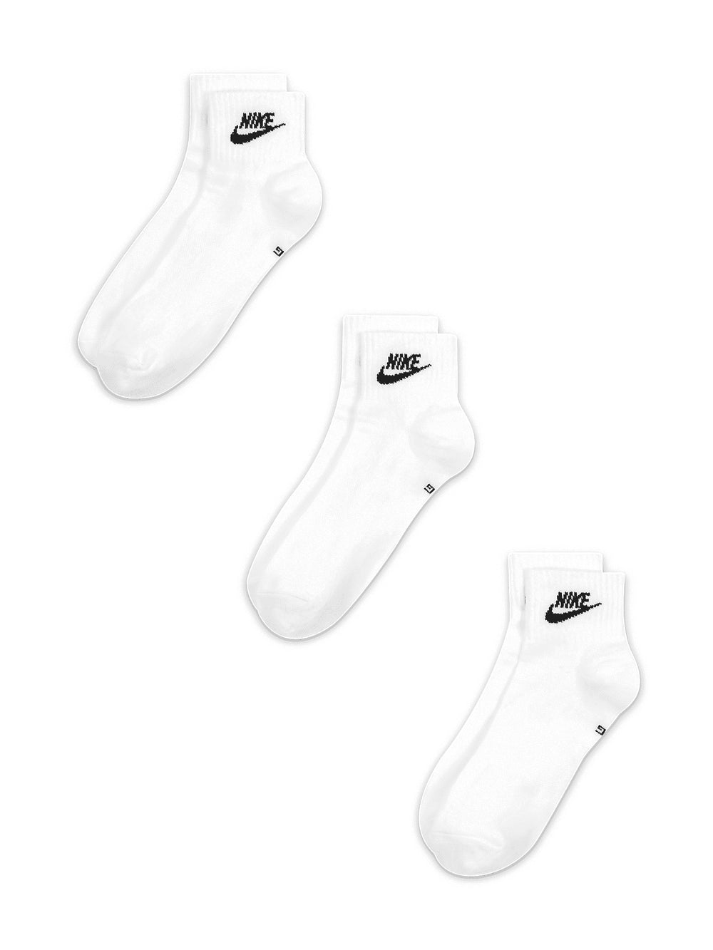 NIKE EVERY DAY ESSENTIALS ANKLE SOCKS 3 PACK