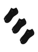 NIKE EVERYDAY CUSHIONED NO SHOW DRI FIT 3 PACK-BK