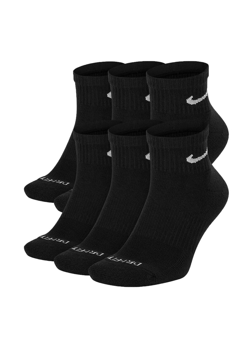 NIKE EVERYDAY PLUS CUSHIONED ANKLE SOCKS 6 PACK