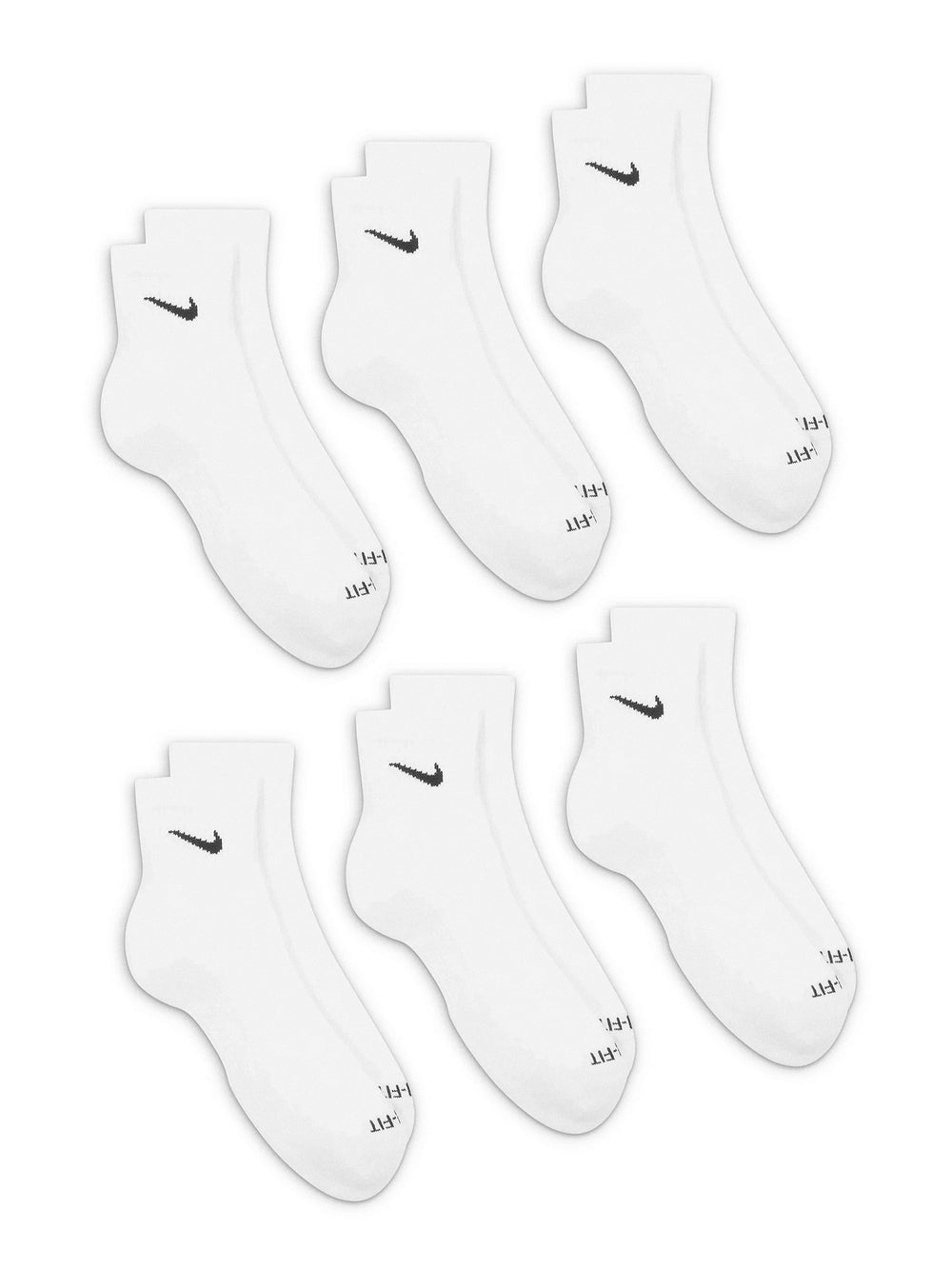 NIKE EVERYDAY PLUS CUSHION 6 PACK