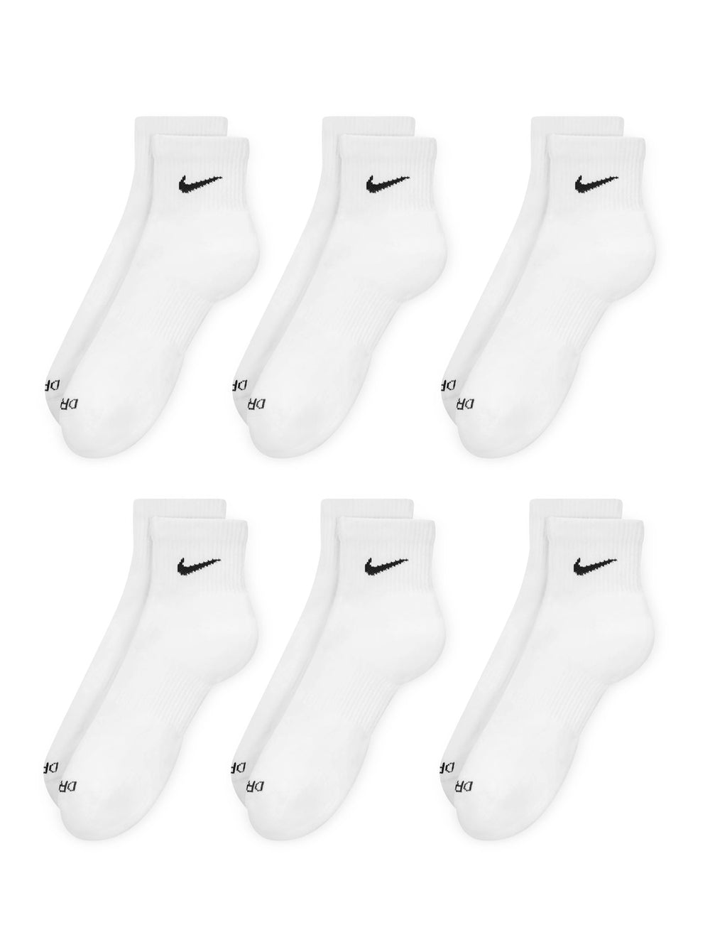 NIKE EVERYDAY PLUS CUSHION 6 PACK