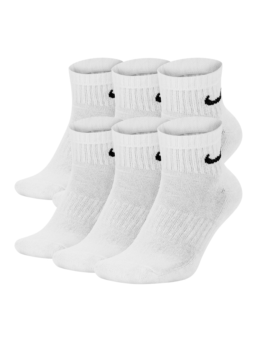 NIKE EVERYDAY CUSHIONED ANKLE SOCKS 6 PACK