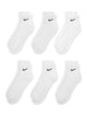 NIKE EVERYDAY CUSHIONED ANKLE SOCKS 6 PACK NIKE - Boathouse USA