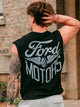 FORD MOTORS MUSCLE TANK TOP LICENSED - Boathouse USA