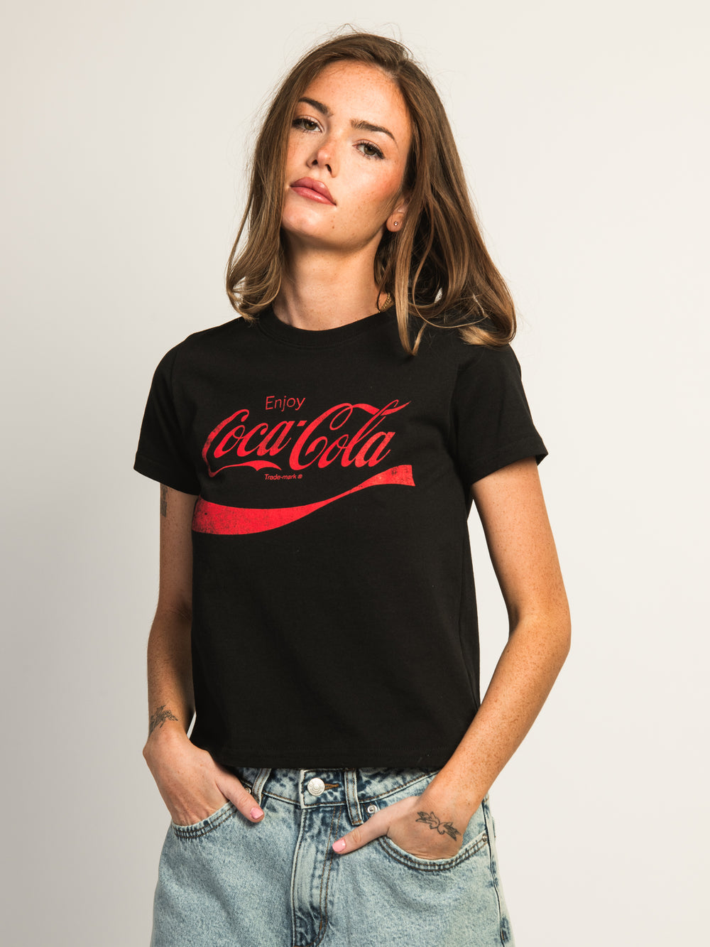 COCA COLA BOYFRIEND FITTED TEE