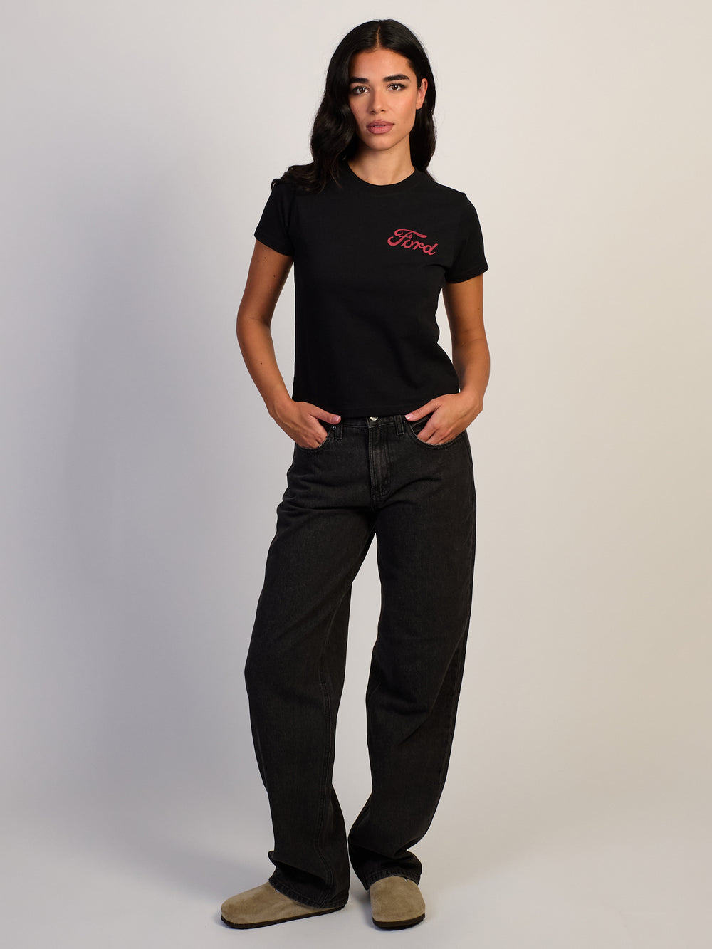 FORD RED BRONCO BOXY TEE