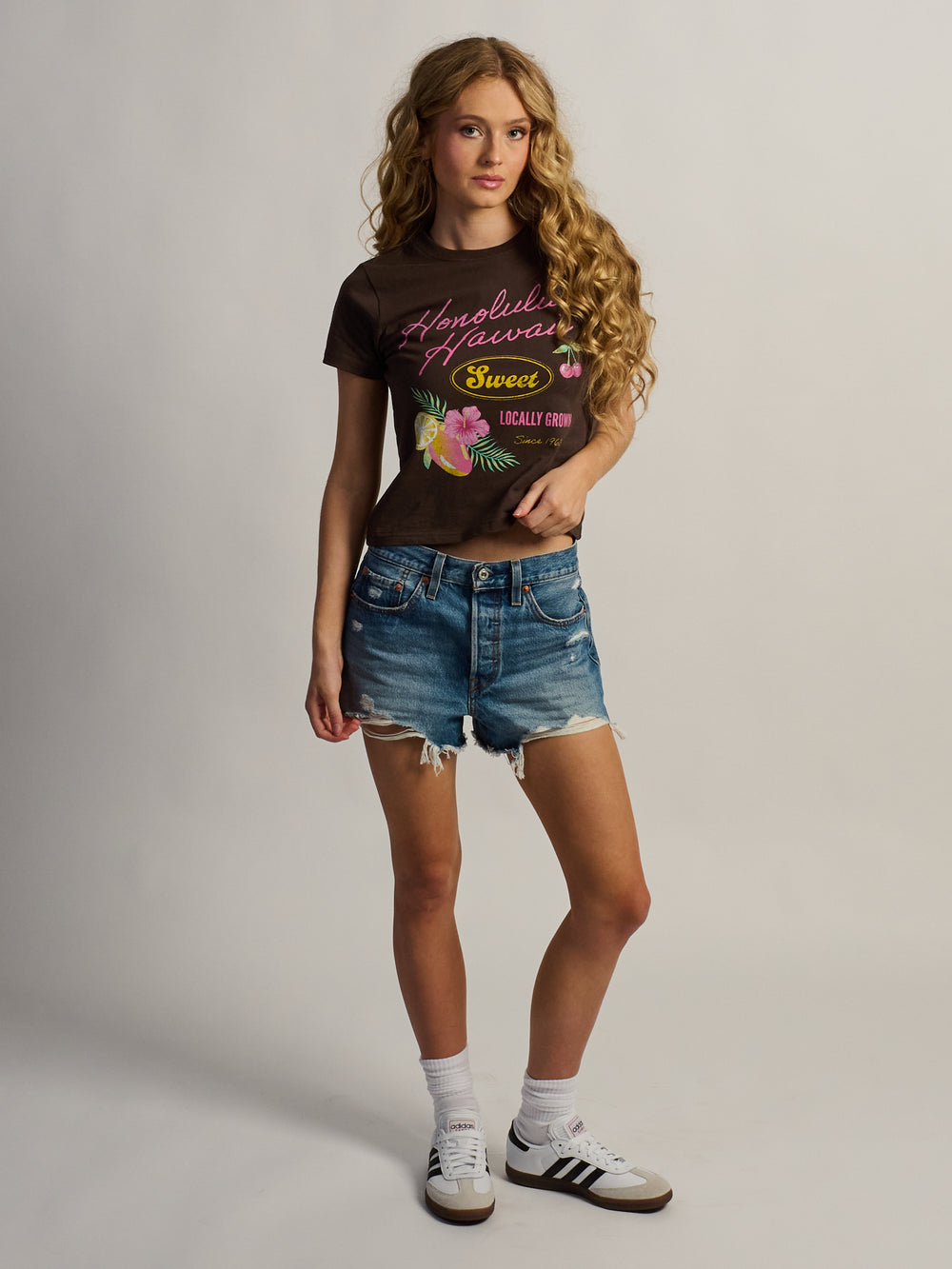 HAWAII BOXY GRAPHIC TEE