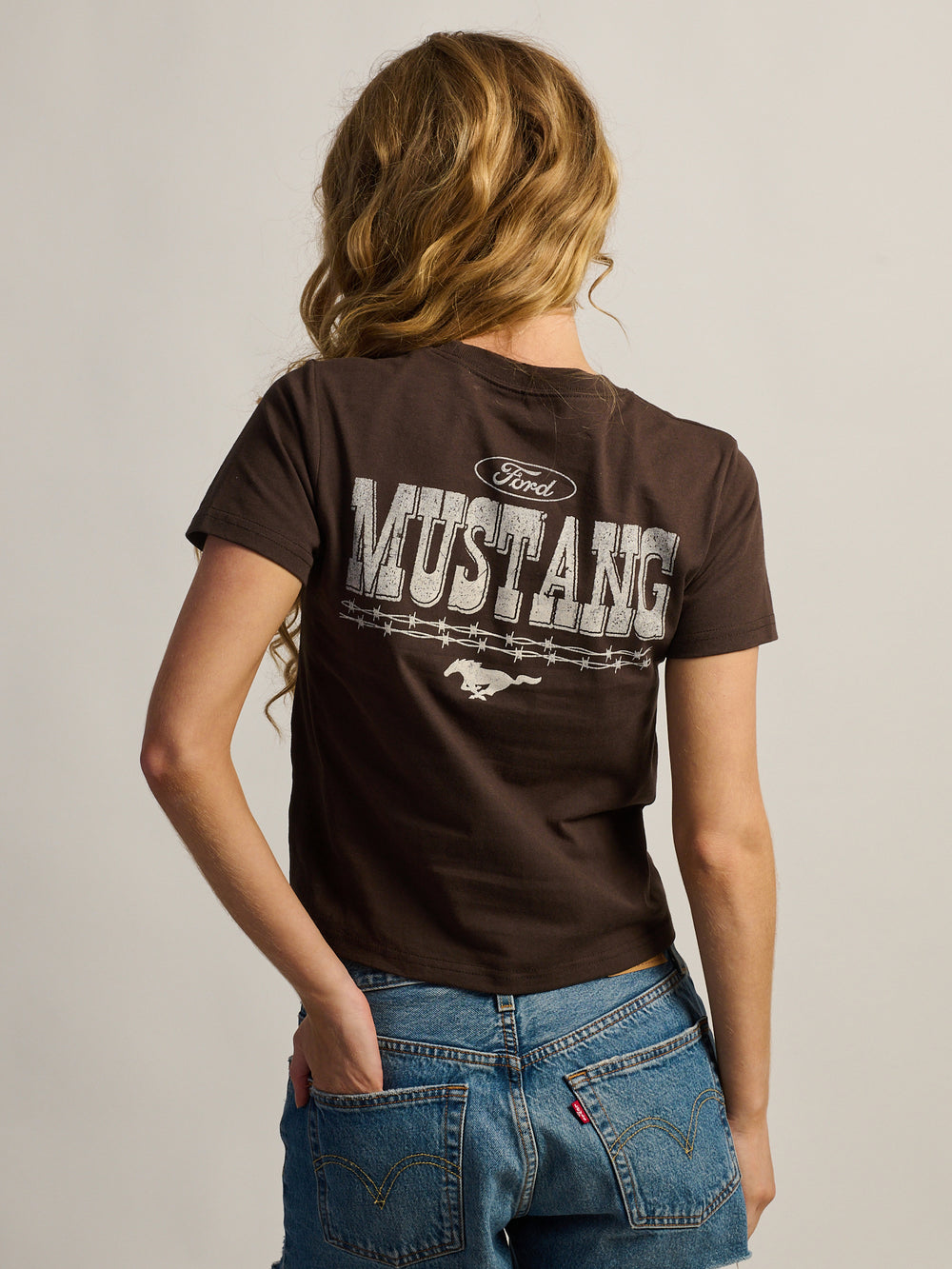 MUSTANG BOXY TEE