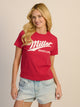 MILLER 03 BOXY TEE LICENSED - Boathouse USA