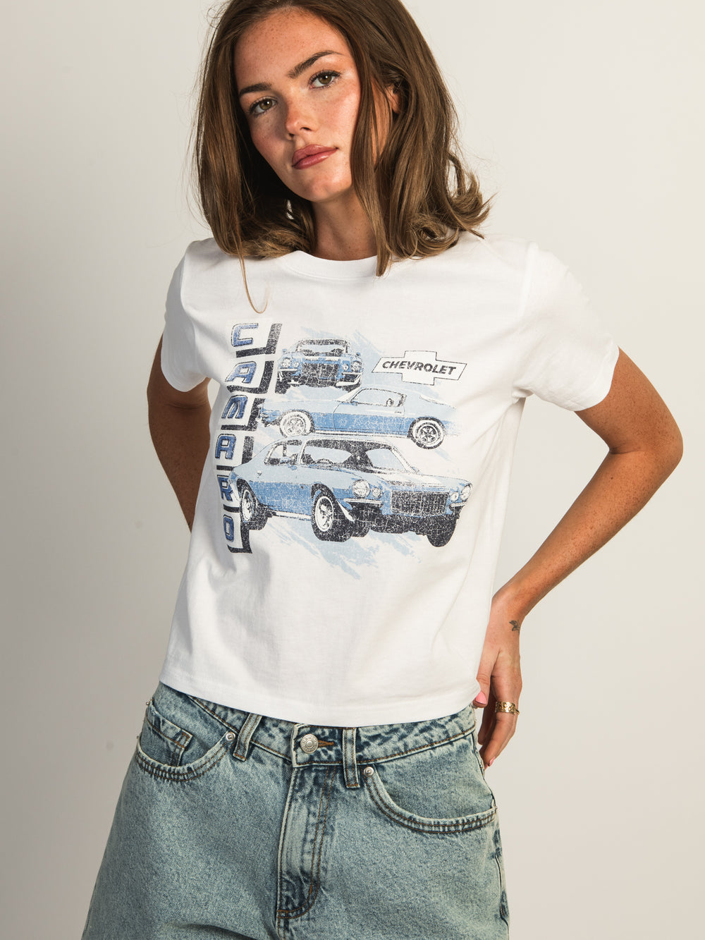 CAMARO RACING BOYFRIEND FITTED TEE