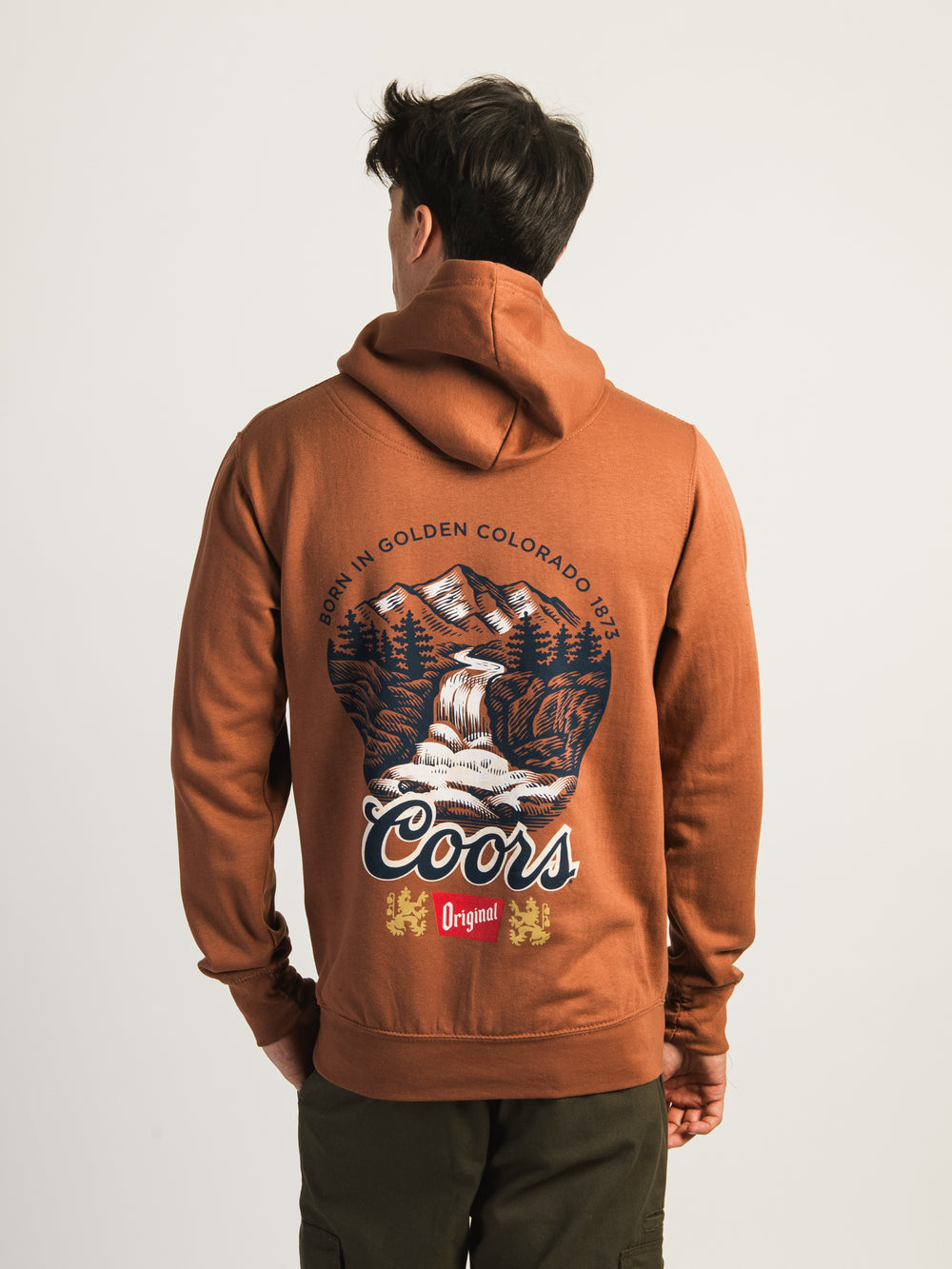 NTD APPAREL COORS MOUNTAIN CAN PULLOVER HOODIE