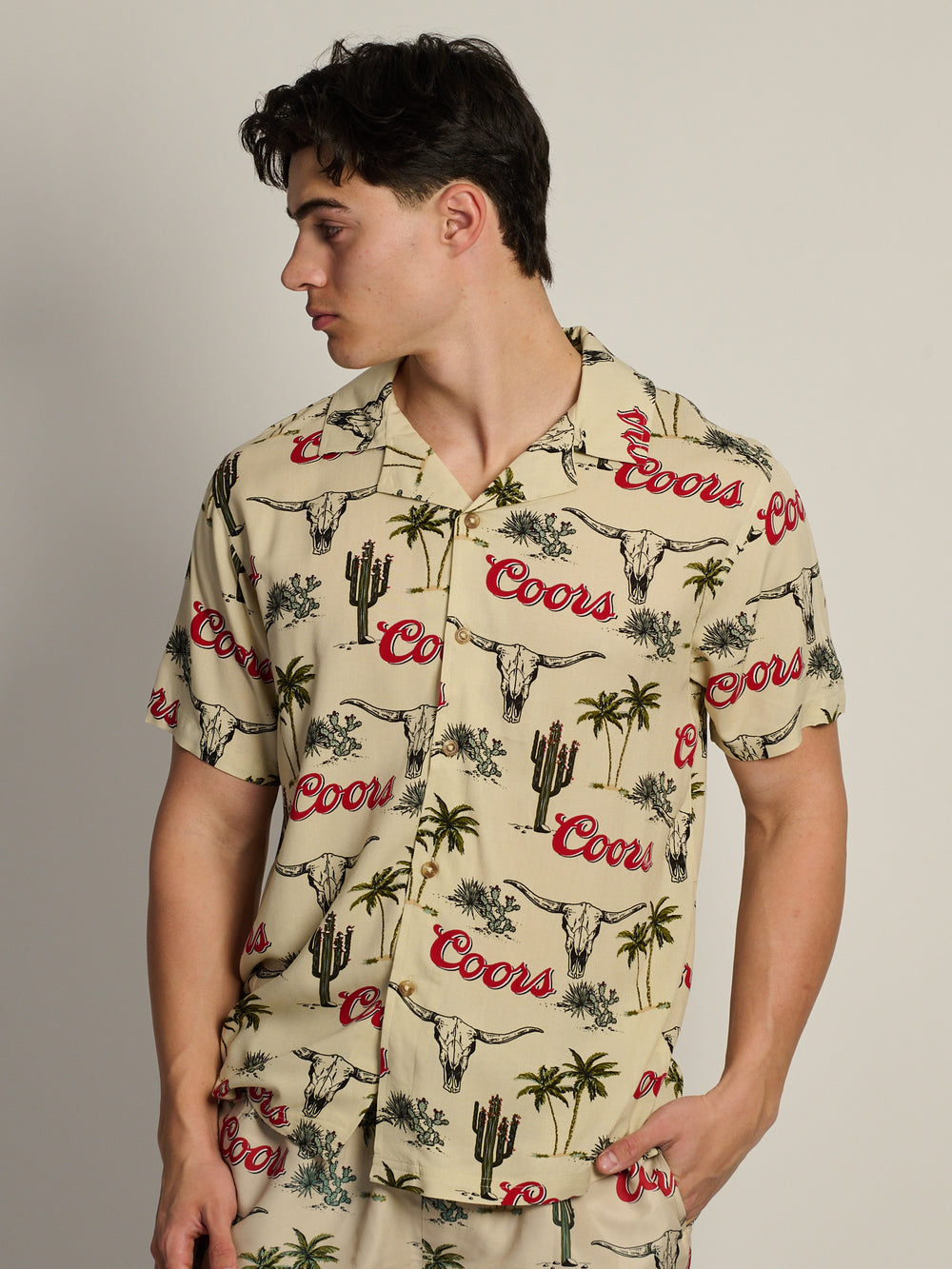COORS RODEO WOVEN SHIRT