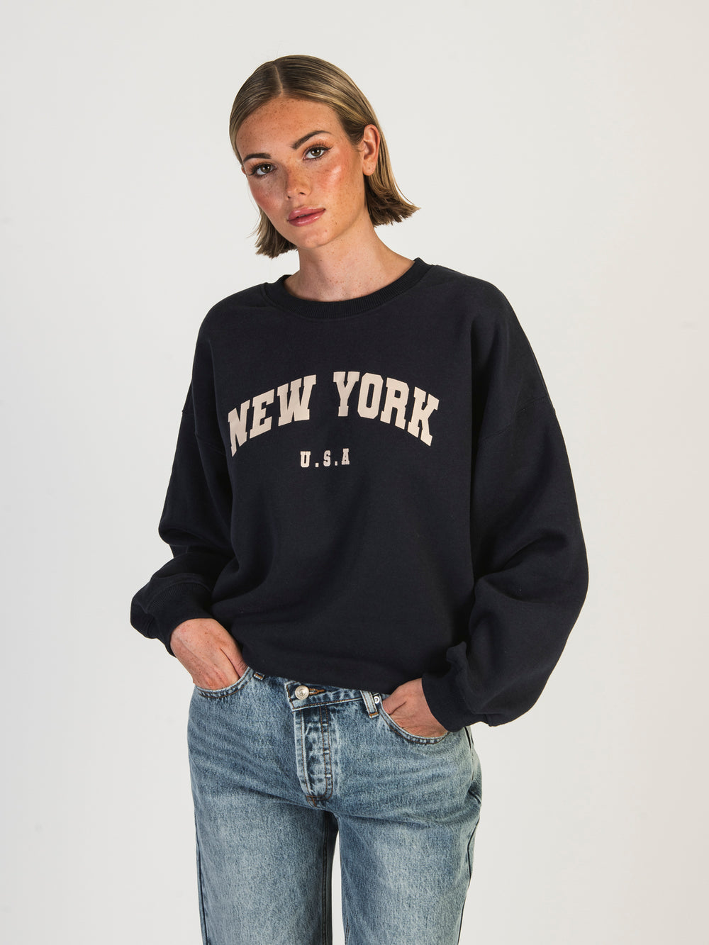 PRINCESS POLLY NY CREWNECK