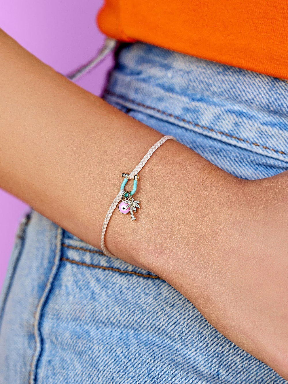 PURA VIDA BONNE CHANCE BRACELET - VANILA