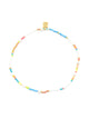 PURA VIDA MIXED SEED BEAD STRTCH ANKLET