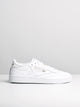 WOMENS REEBOK CLUB C 85 WHITE/GREY SNEAKER REEBOK - Boathouse USA