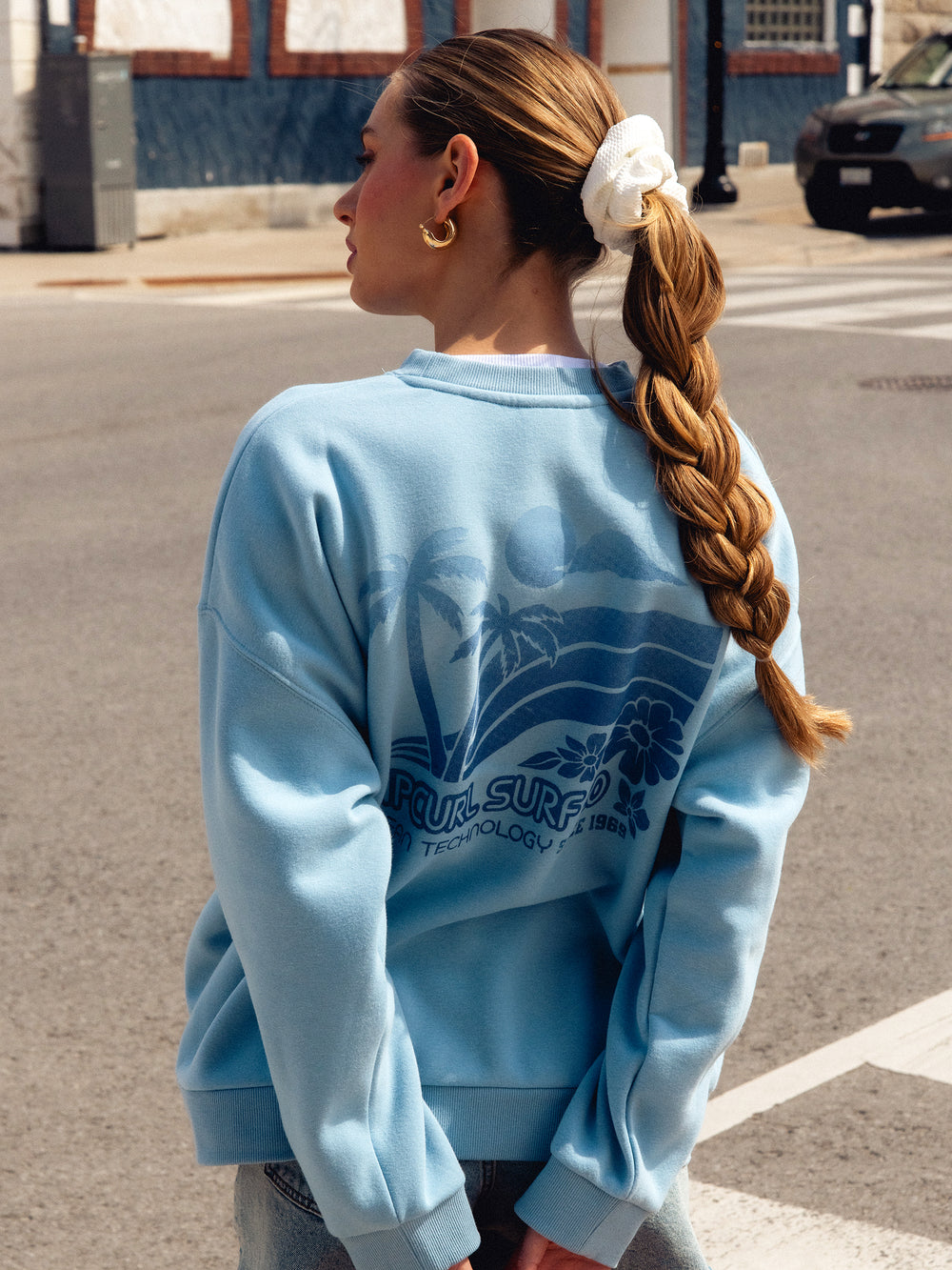 RIPCURL OCEAN TECH HERITAGE CREWNECK
