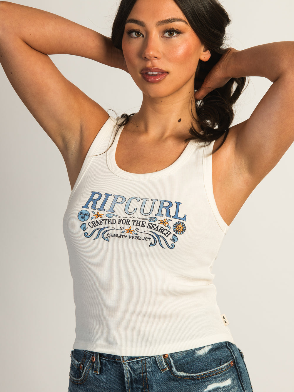 RIPCURL LUNA RIBBED TANK TOP