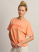 RIP CURL SURF PUFF PARTY PK RELAXED TEE - PAPAYA RIP CURL - Boathouse USA