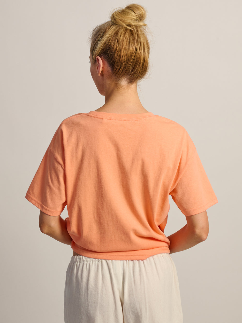 RIP CURL SURF PUFF PARTY PK RELAXED TEE - PAPAYA