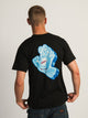 SANTA CRUZ SCREAMING FOAM HAND HEAVYWEIGHT TEE SANTA CRUZ - Boathouse USA