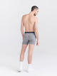 SAXX ULTRA BOXER BRIEF SPACE DYED HEATHER GREY