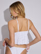 SKINNY DIP LOREN TOP EYELETTE - WHITE SKINNY DIP - Boathouse USA