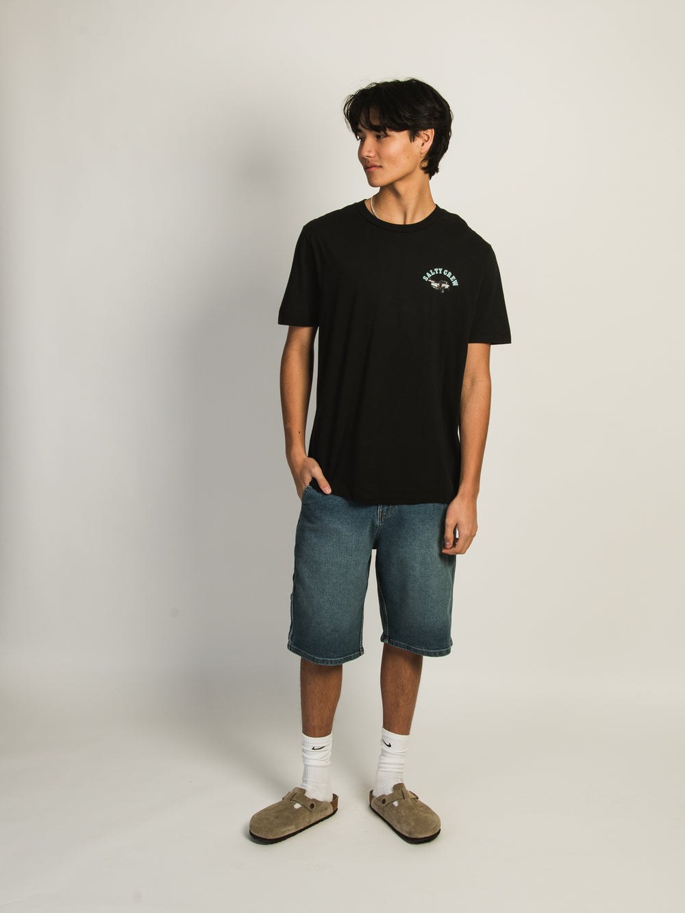 SALTY CREW LIFTED T-SHIRT - BLACK