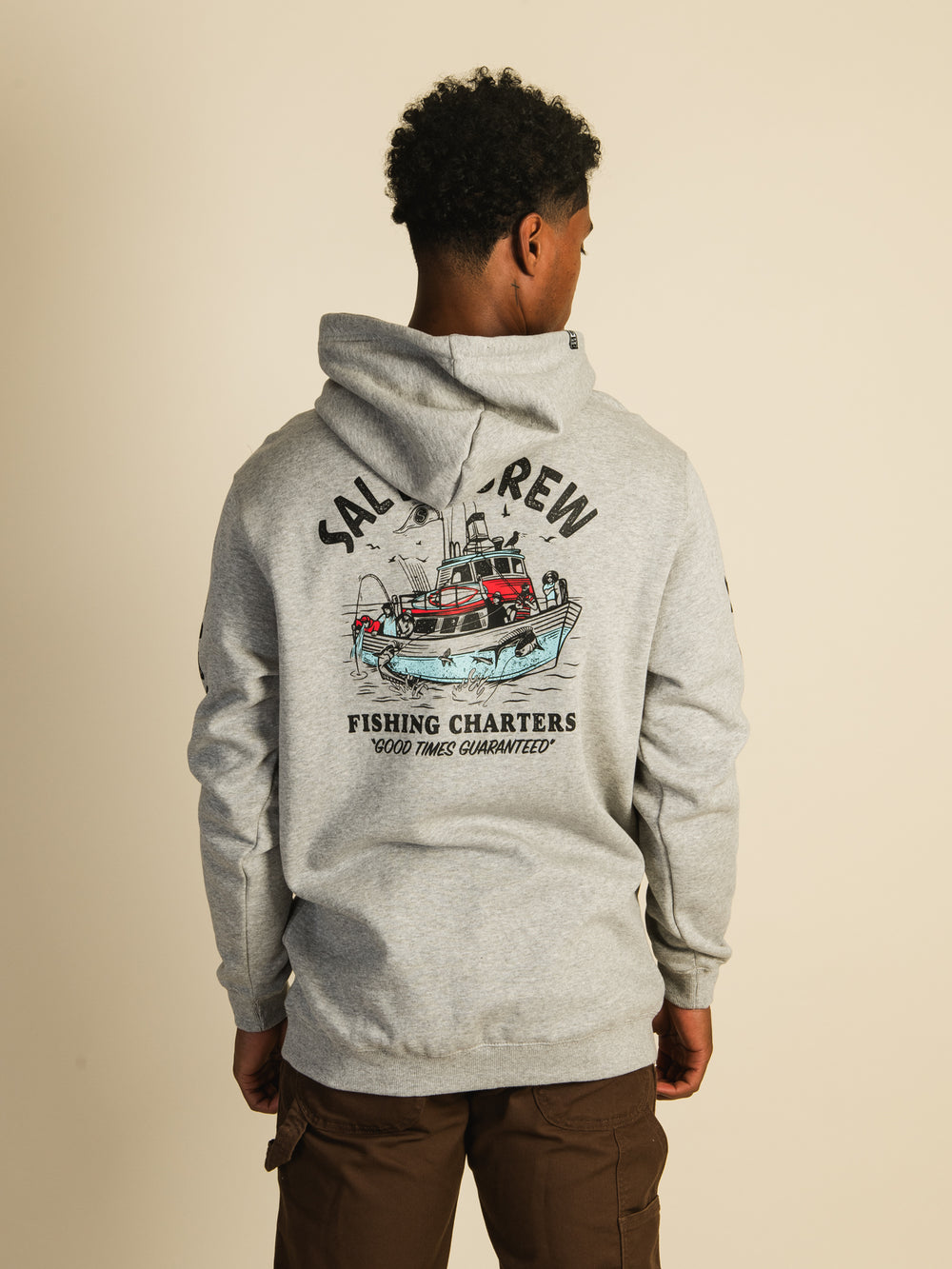 SALTY CREW FISHING CHARTERS PULLOVER HOODIE