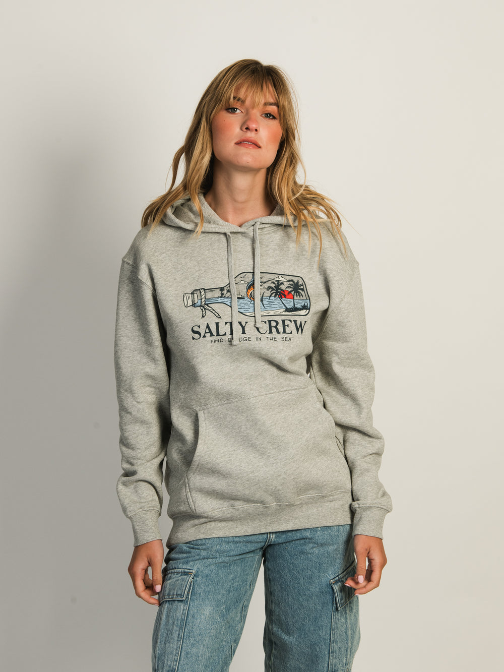 SALTY CREW MESSAGE PULLOVER HOODIE