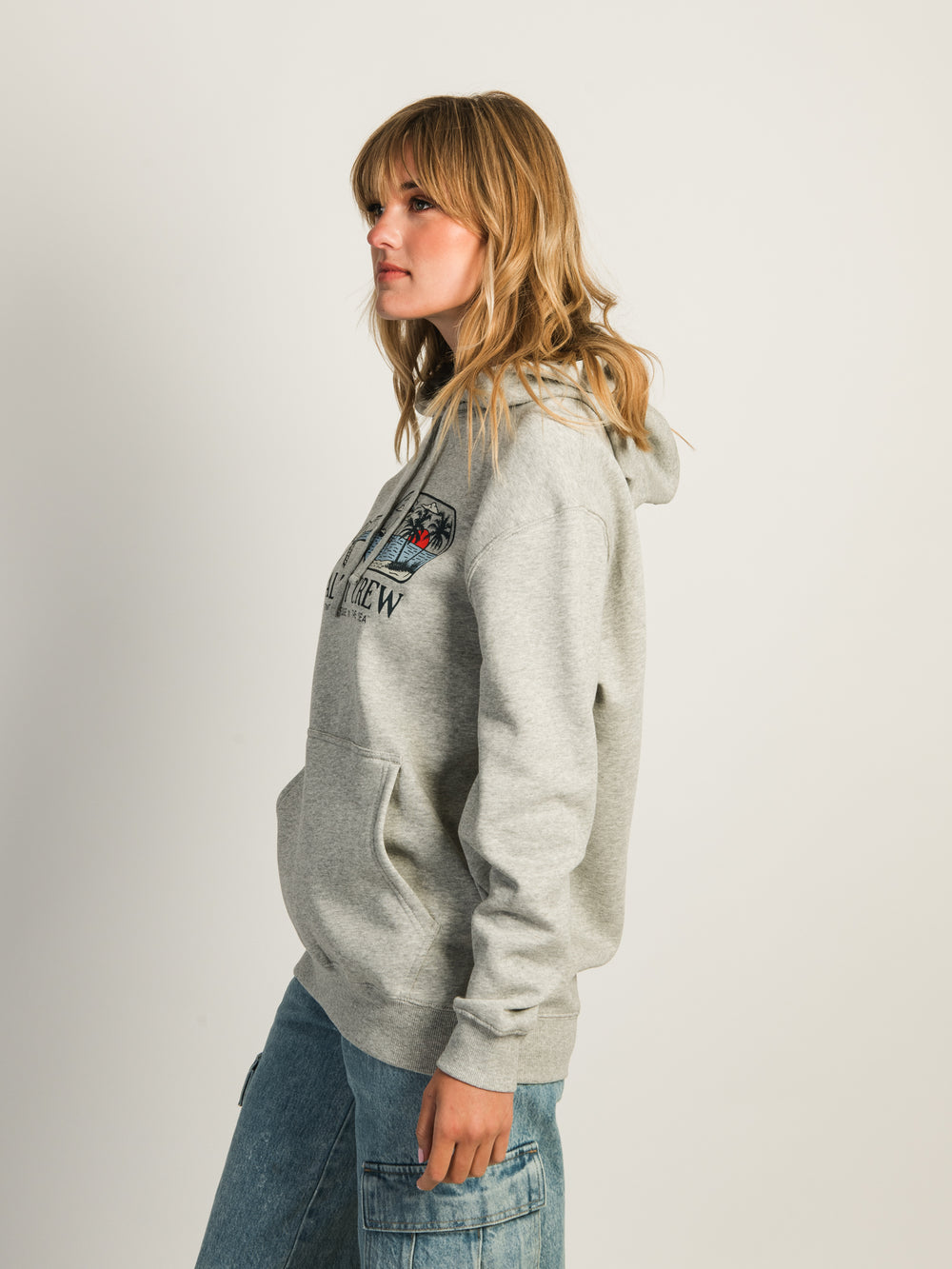 SALTY CREW MESSAGE PULLOVER HOODIE