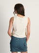 SALTY CREW SALTY HUT CROPPED TANK TOP SALTY CREW - Boathouse USA