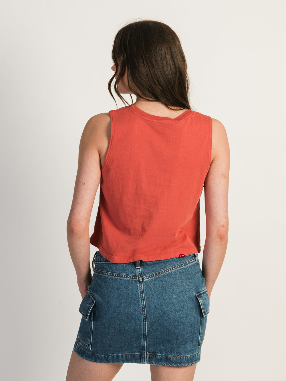 SALTY CREW ON VACATION CROPPED TANK TOP