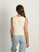 SALTY CREW MESSAGE CROPPED TANK TOP SALTY CREW - Boathouse USA