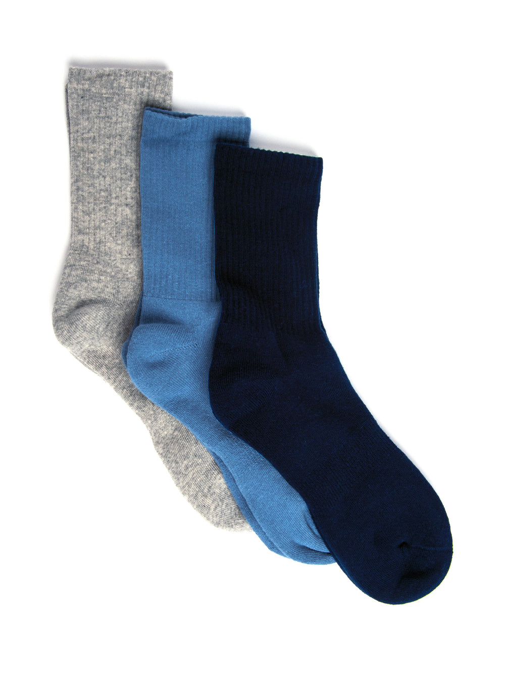 SCOUT & TRAIL CREW SOCK 3 PACK- BLUE