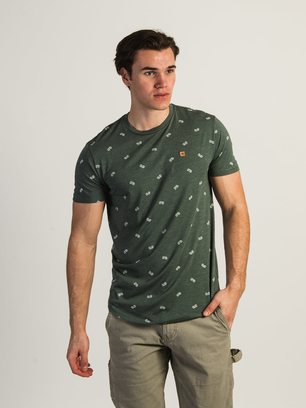 TENTREE CAMPER ALL OVER PRINT T-SHIRT