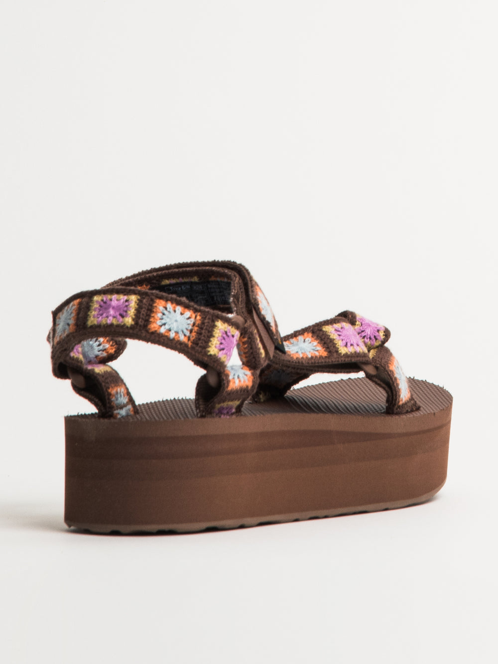 WOMENS TEVA FLATFORM UNIVERSAL CROCHET SANDALS