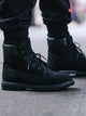 WOMENS TIMBERLAND ICON 6" PREMIUM BLACK NUBUCK BOOTS TIMBERLAND - Boathouse USA