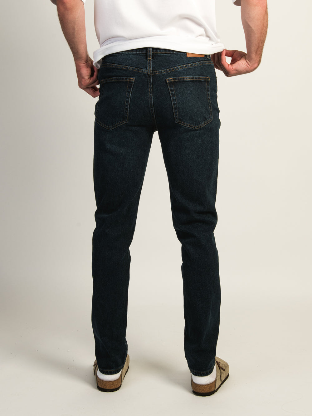 TAINTED ATHLETIC FIT DENIM - DARK WASH