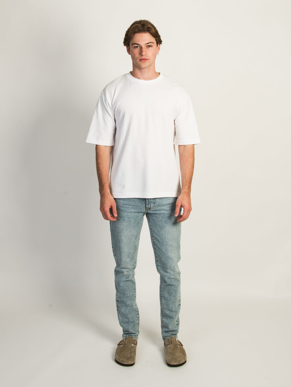 TAINTED ATHLETIC FIT DENIM - LIGHT WASH