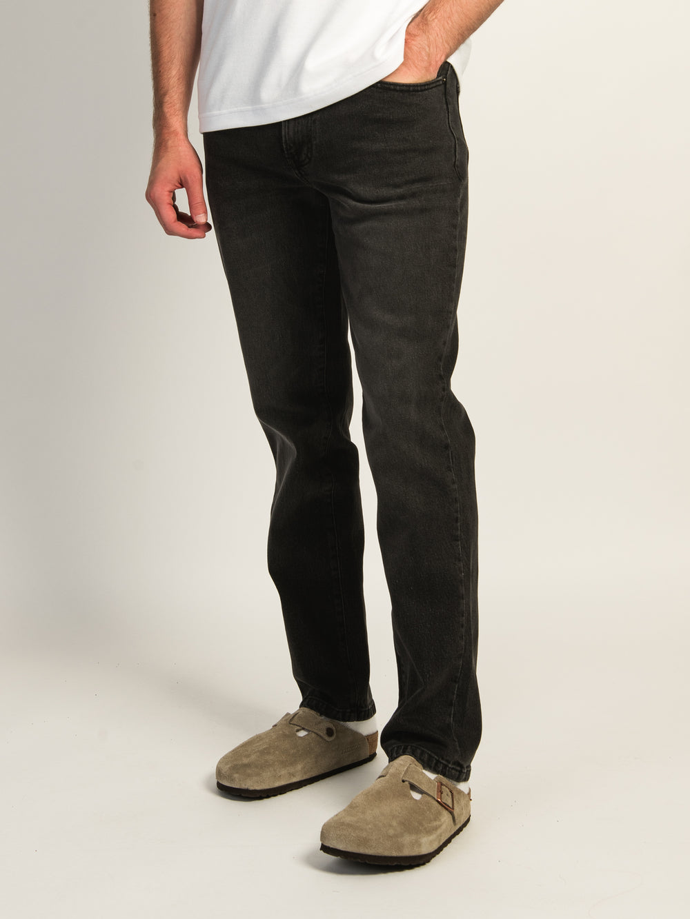 TAINTED SLIM FIT DENIM - BLACK WASH