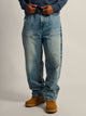 TAINTED BAGGY BARREL CARPENTER JEAN - DISTRESSED BLUE TAINTED - Boathouse USA