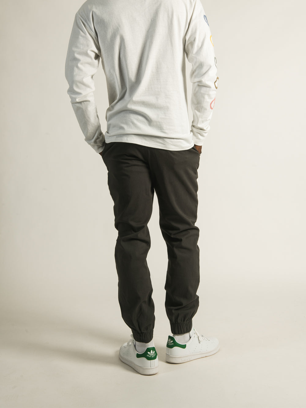 TAINTED CROCKETT RUGBY JOGGER - CHARCOAL