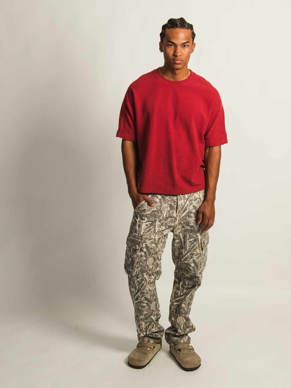 TAINTED 90s UTILITY CARGO PANT - CAMO
