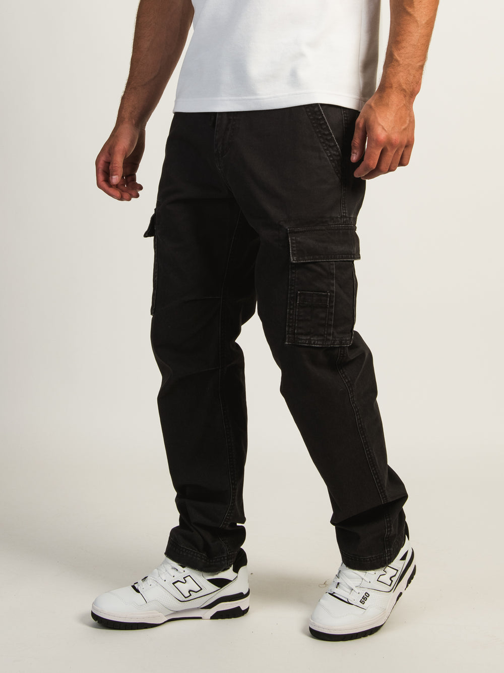 TAINTED 90'S UTILITY CARGO PANT - BLACK