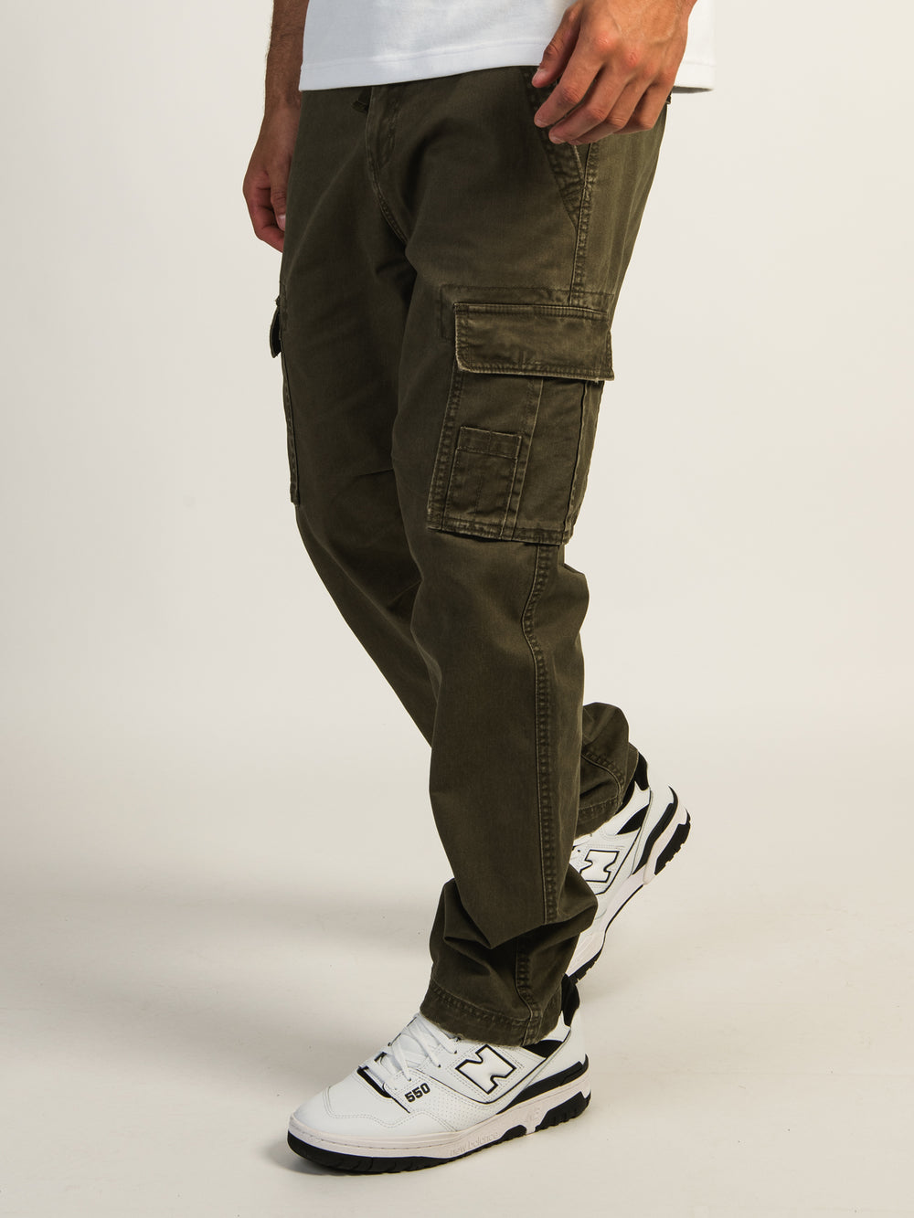 TAINTED 90's UTILITY CARGO PANT - OLIVE