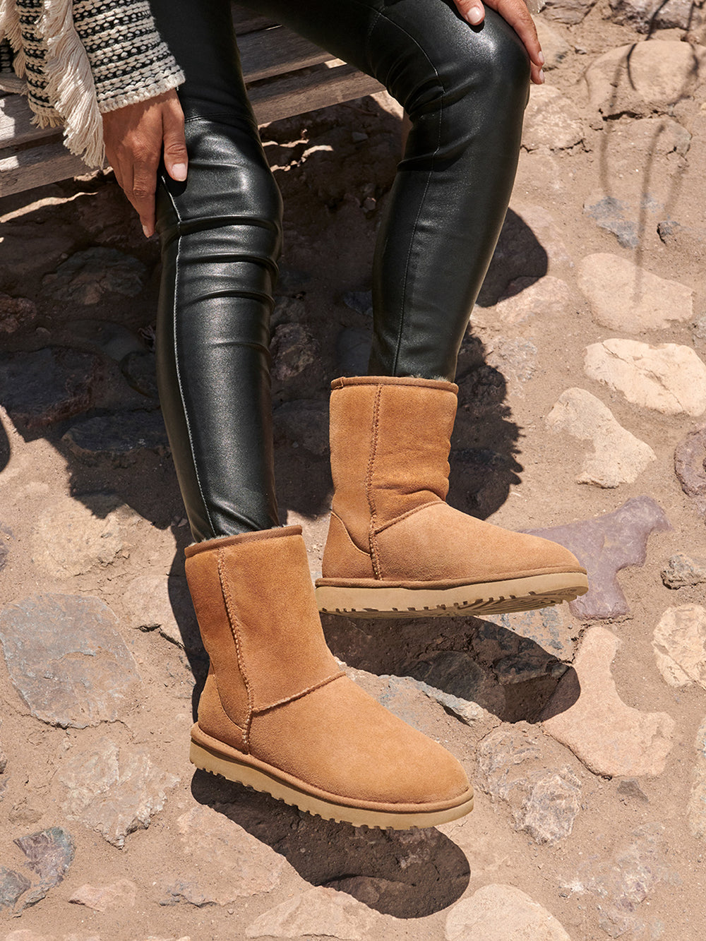 Ugg Classic Short Ii Chestnut WOMENS UGG CLASSIC SHORT II BOOTS