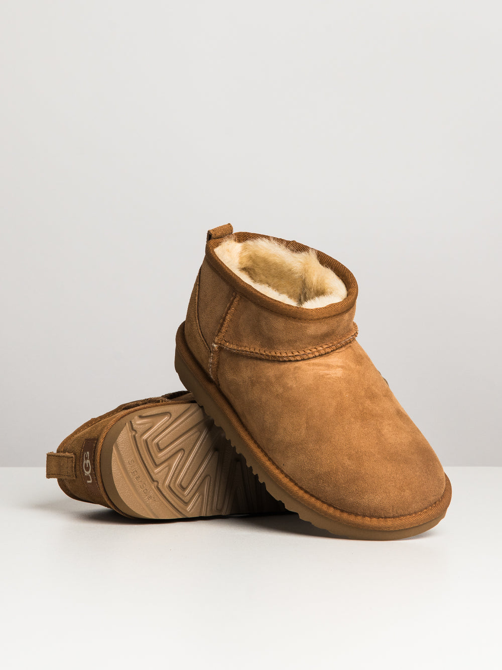 KIDS UGG CLASSIC ULTRA MINI - CHESTNUT