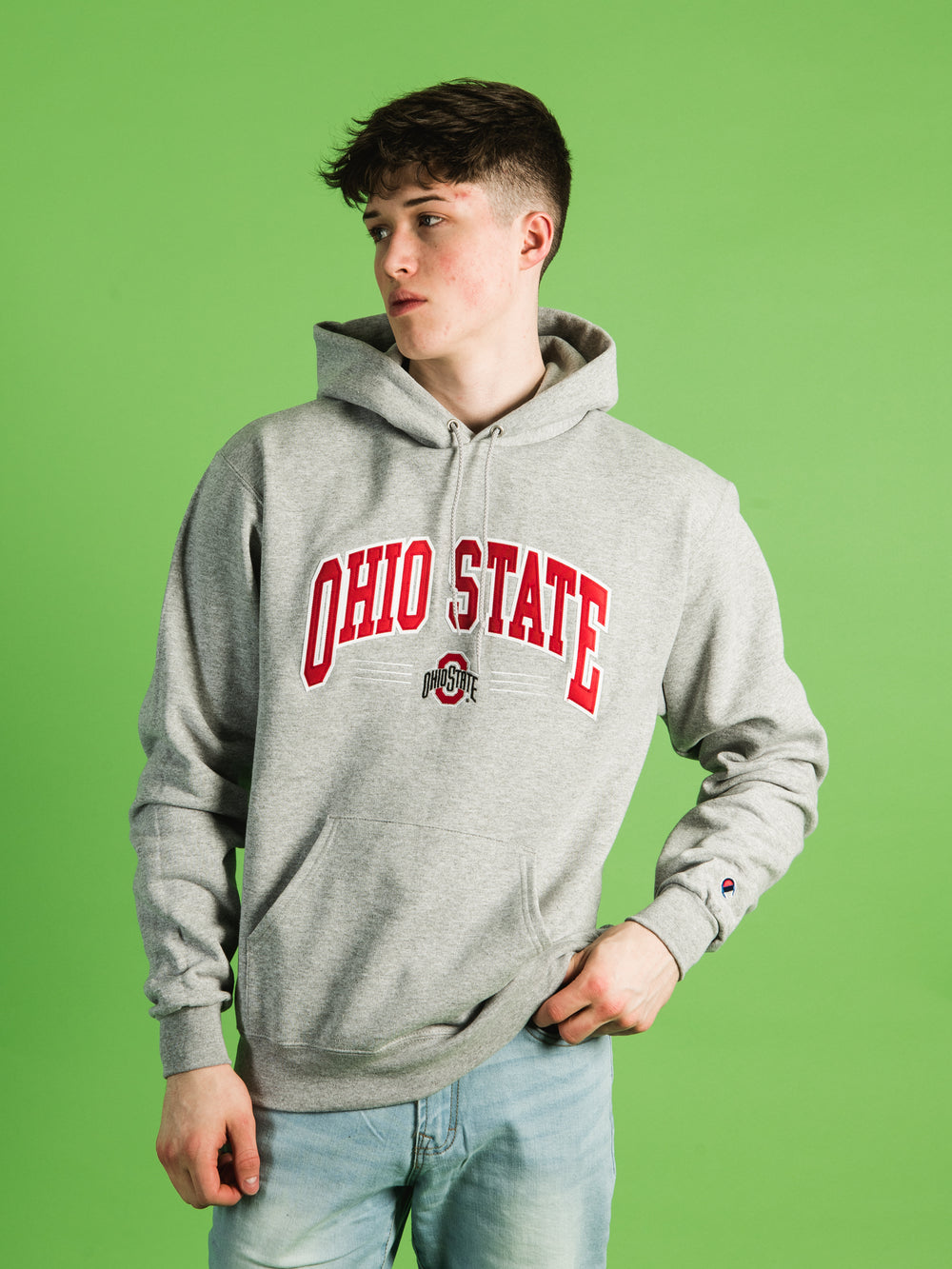 CHAMPION OHIO STATE PULLOVER HOODIE